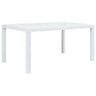 Garden Table Plastic Rattan Look