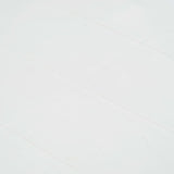Garden Table White 220x90x72 cm Plastic Rattan Look