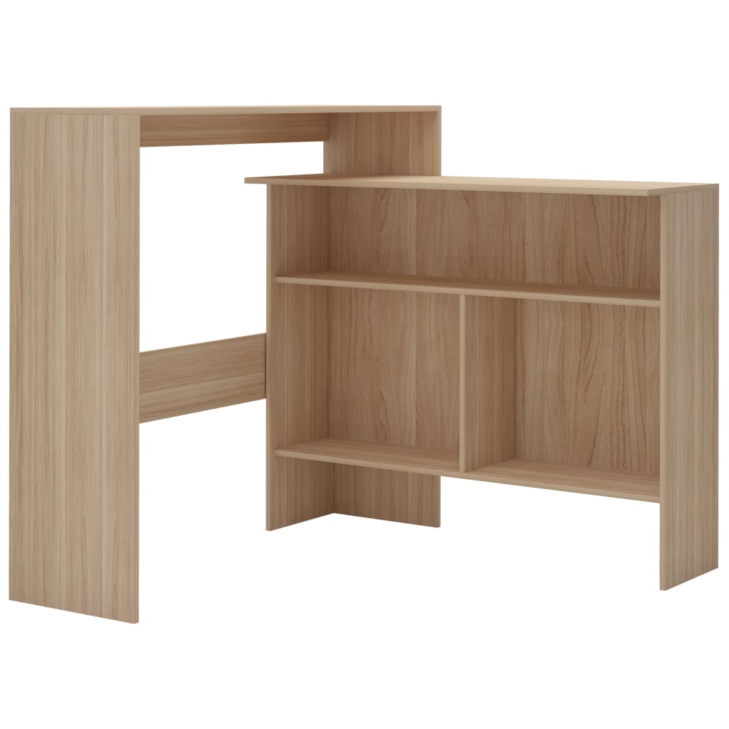 Bar Table With 2 Table Tops 130X40X120 Cm