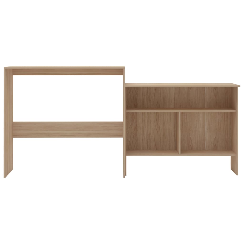 Bar Table With 2 Table Tops 130X40X120 Cm