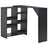 Bar Table With Moveable Shelf 138X39X110 Cm