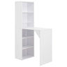 Bar Table With Cabinet 115X59X200 Cm