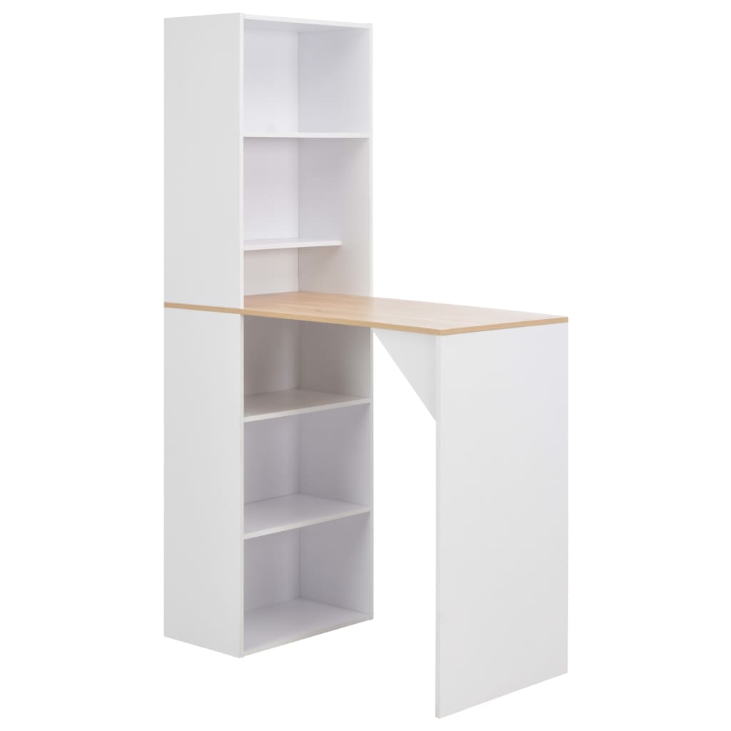 Bar Table With Cabinet 115X59X200 Cm
