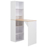 Bar Table With Cabinet 115X59X200 Cm