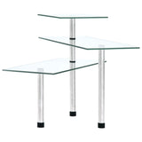 3-Tier Corner Kitchen Shelf Tempered Glass