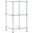 4-Tier Shelf 40X40X Tempered Glass
