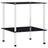 4-Tier Shelf 40X40X Tempered Glass
