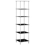 4-Tier Shelf 40X40X Tempered Glass