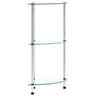 Shelf 30X30X67 Cm Tempered Glass