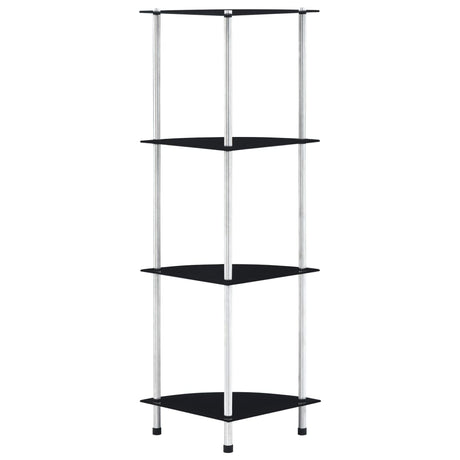Shelf 30X30X67 Cm Tempered Glass
