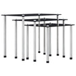Nesting Tables 3 Pcs Tempered Glass