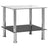 Side Table 45X50X45 Cm Tempered Glass