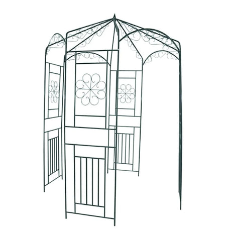 Garden Arch 250 Cm Dark Green