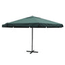 Garden Parasol With Aluminium Pole