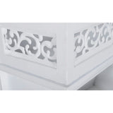 Wall Shelf/Peg With 3 Drawers 2 Hooks