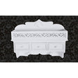 Wall Shelf/Peg With 3 Drawers 2 Hooks