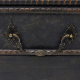 Wooden Treasure Chest Large Black