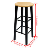 Breakfast/Dinner Table Dining Set Mdf With Black