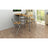 3 Piece Bar Set With Shelves Wood And Steel White