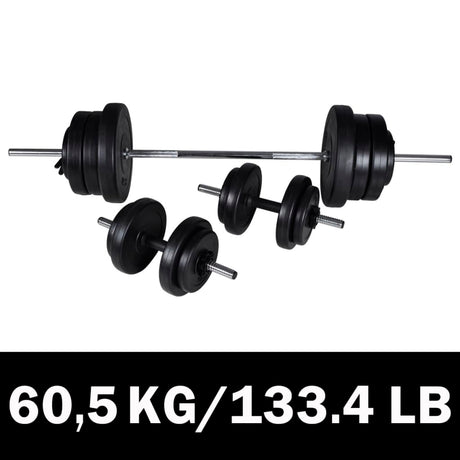 Barbell With Plates Set 30 Kg