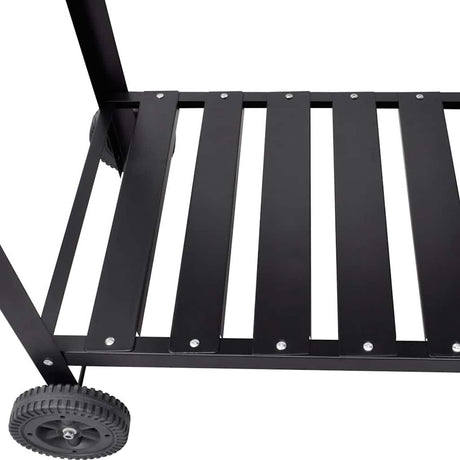 Bbq Stand Charcoal Barbecue 2 Wheels