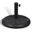 Resin Half Round Parasol Base