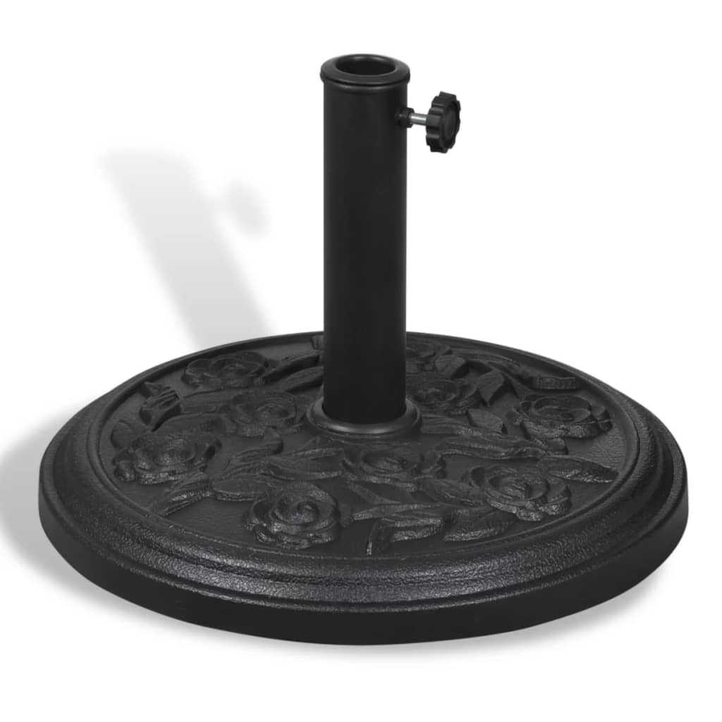 Resin Half Round Parasol Base