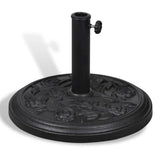 Resin Half Round Parasol Base