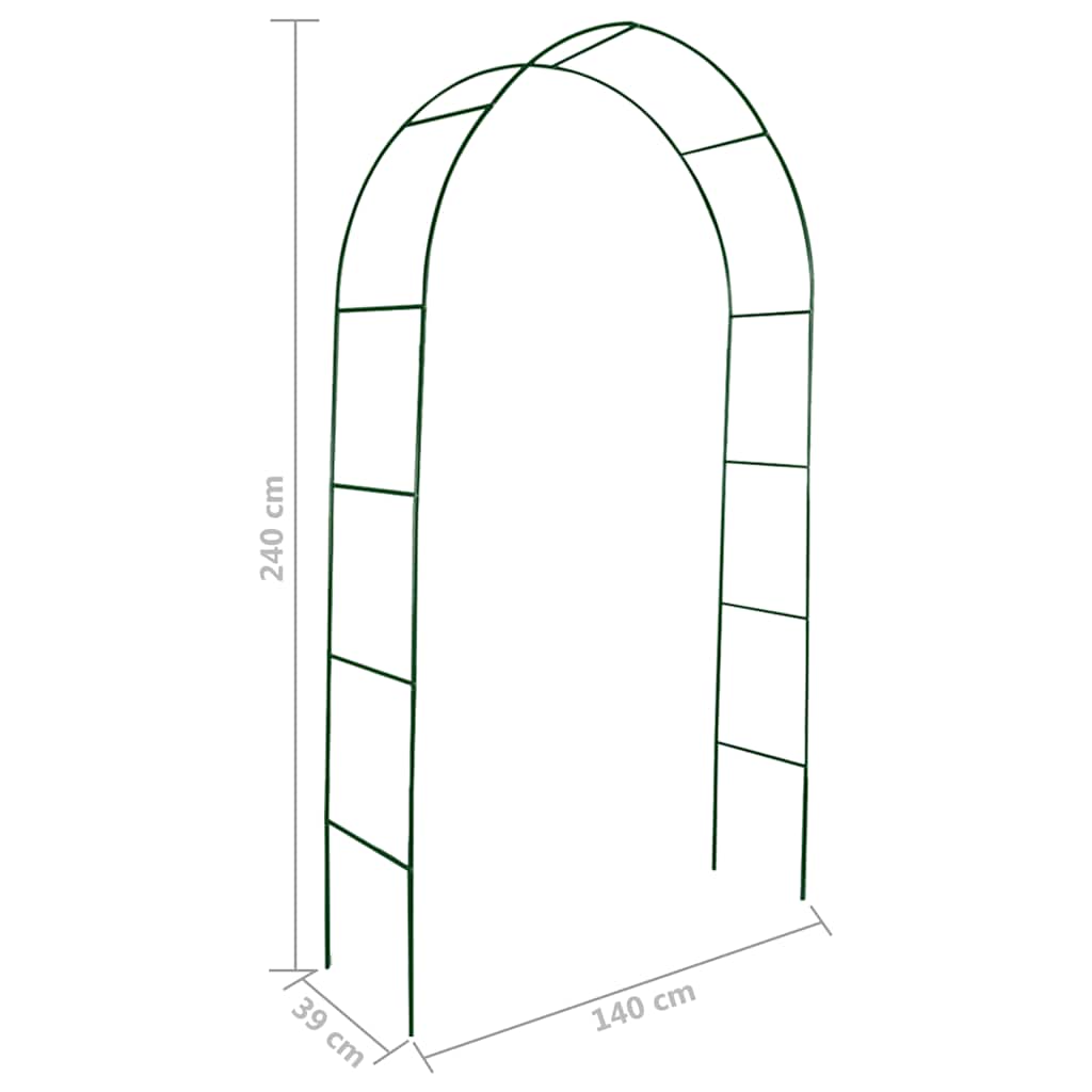 Garden Arch 2 Pcs Climbing Plants