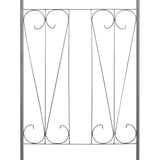 Garden Arch Spike Design Climbing Plants Dark Green