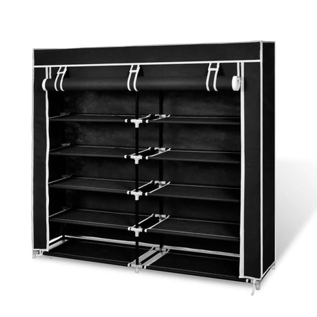 Fabric Shoe Cabinet With Cover