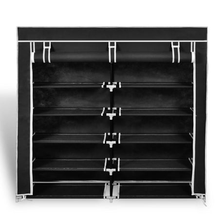Fabric Shoe Cabinet With Cover