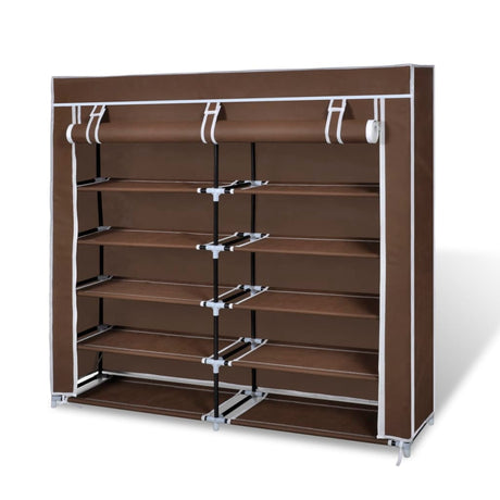 Fabric Shoe Cabinet With Cover