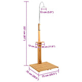 Wooden Garden Shower