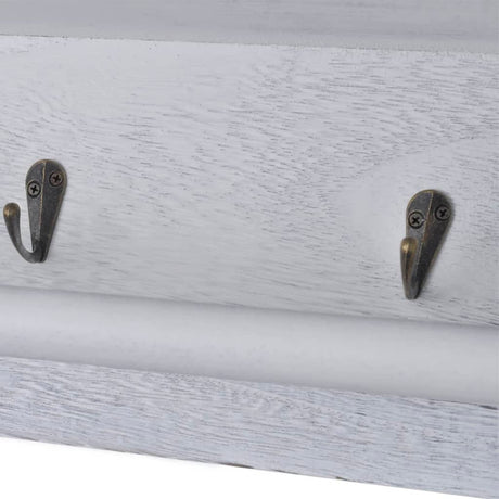 Wall Shelf 60X23.5X33 Cm Paulownia Wood