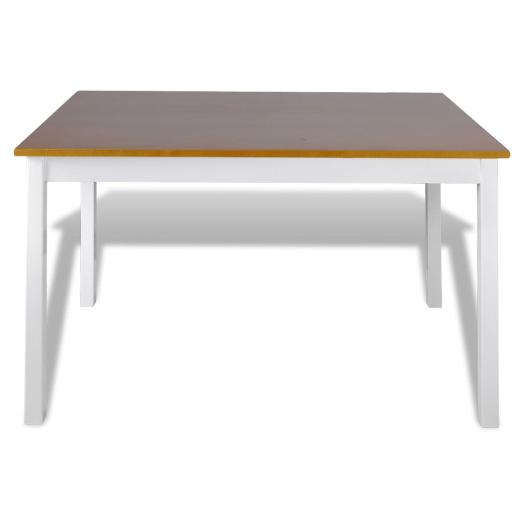 5 Piece Dining Set And White