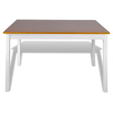 5 Piece Dining Set And White