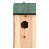 Bird Houses 4 Pcs Wood 12X12X22 Cm