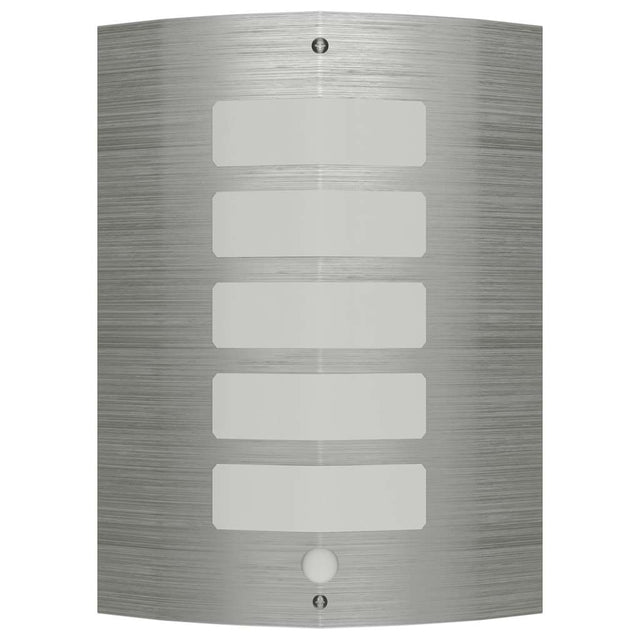 Wall Lamp Stainless Steel With Motion Sensor
