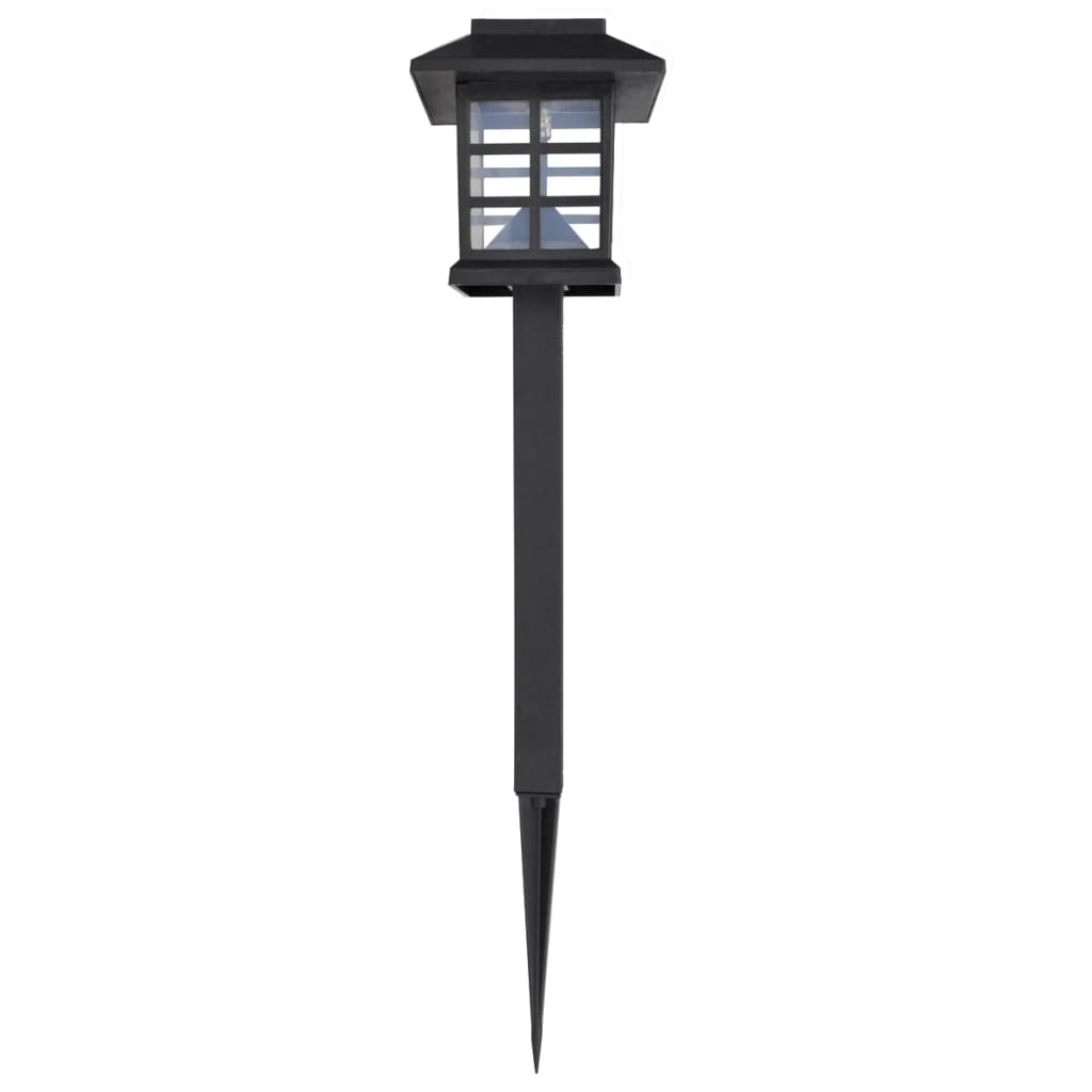 Outdoor Solar Lamp Led Light 12 Pcs Spike 8.6 X 8.6 X 38 Cm