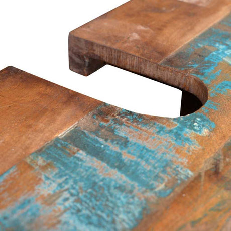 Reclaimed Solid Wood Bathroom Vanity Cabinet Set With Mirror