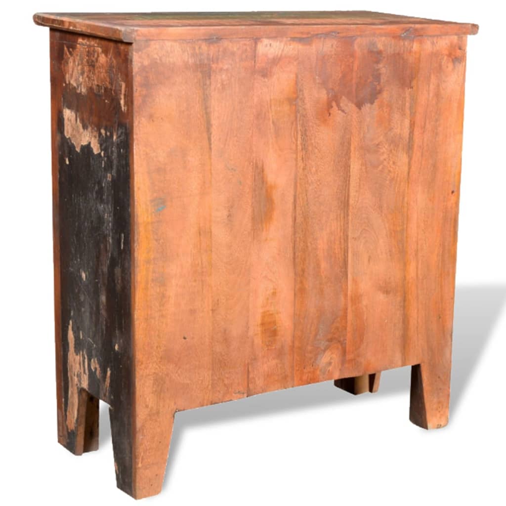Reclaimed Cabinet Solid Wood With 4 Drawers