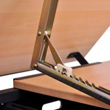 Two Drawers Tiltable Tabletop Drawing Table With Stool