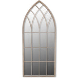 Gothic Arch Garden Mirror 50X115 Cm For Indoor And Outdoor Use