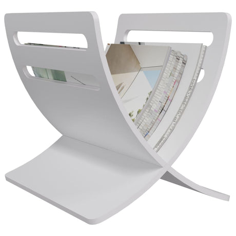 Wooden Magazine Rack Floor Standing