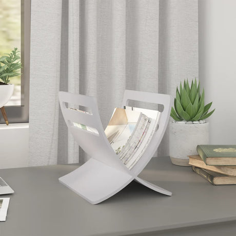 Wooden Magazine Rack Floor Standing