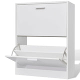 Shoe Cabinet 63X24X Engineered Wood