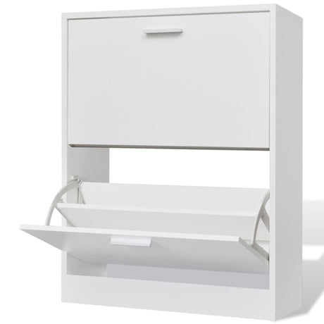 Shoe Cabinet 63X24X Engineered Wood