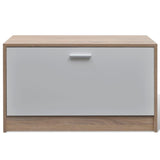 And White 3-In-1 Wooden Shoe Cabinet Set