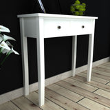 Dressing Console Table Grey 79X30X74 Cm Wood